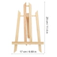 thumbnail image 4 of Easel, Foldable Table Easel Easel Stand, Wood Easels, For Watercolor Sketching, 4 of 8