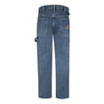 thumbnail image 3 of (Price/Pcs)Bulwark PEJ8 Stone Wash Denim Dungaree-Stonewash-42-Unhemmed, 3 of 4