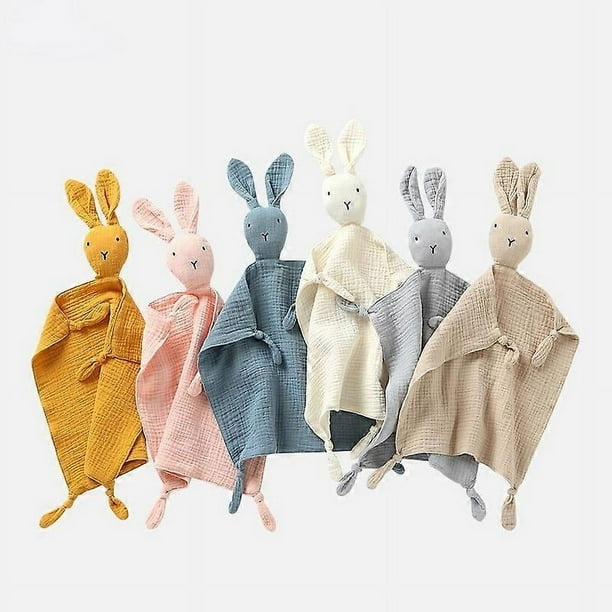 Manta de muselina de algodón para bebé, suave, para recién nacidos, para dormir, para niños, a la moda, para calmar y apaciguar, con baberos de toalla.