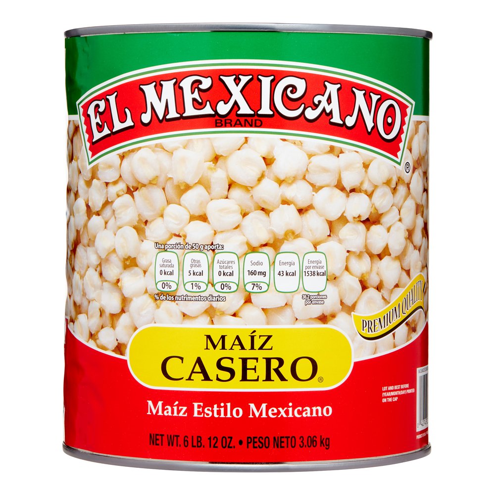 El Mexicano, Mexican Style Hominy, 6 lb