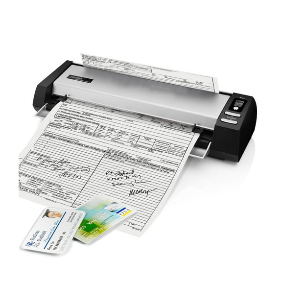 Plustek D430 plus- Versatile Desktop Scanner for Front Counter Support Twain and Compatible with Most Rx Software for Pharmacy.