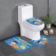 thumbnail image 1 of Little Baby Bum Juego de 3 alfombras de baño de coral fleece: tapete de baño + alfombra de inodoro en forma de U + funda de tapa de inodoro en forma de O, 1 of 6