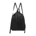 thumbnail image 2 of Mochi con cordón Bolsa de cuerda impermeable Deporte Gimnasio Saco Mochi de viaje , negro Colco mochilas de cuerdas, 2 of 8