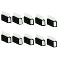 thumbnail image 1 of 100Pcs Equipaje Etiquetas Maleta Etiqueta Bolsa Viaje Accesorios Negro, 1 of 4