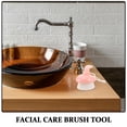 thumbnail image 3 of BESTYASH 2Ud Cepillo Exfoliador Facial Manual Rosa Con Suaves Portátil Para Limpieza Profunda Y Masaje, 3 of 7