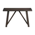thumbnail image 2 of Bowery Hill Transitional 24"H Counter Height Wood Dining Bench in Rustic Gray, 2 of 10