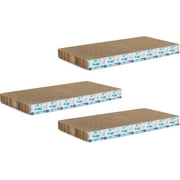 Animal Planet Cat Scratching Board with Catnip ( 3 Pack ) Corrugated Cardboard