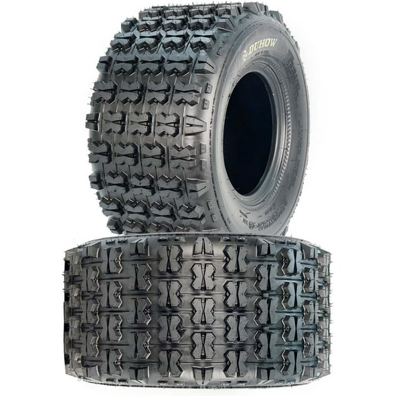 2-Pack 20x11-9 ATV UTV Tires - All-Terrain Sand Mud Trail Off-Road Tires for ATV, UTV, Side-By-Side - Heavy-Duty 6 PR Tubeless & Deep Tread, Fit 9" Rims