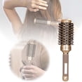 thumbnail image 2 of WIFKLSIIPG Roll Comb Round Comb High Temperature Ceramic Curling Hair Comb Four Series Hair Aluminum Tube Air Comb, 2 of 6