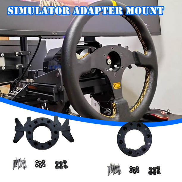 Adapter for PXN V10 Game Steering Racing Simulator Steering Wheel Modified  large plate 13-inch racing car 14-inch Oka adapter