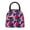 Black, variant on Lunch Bag America Texas Flag Pattern Reusable Insulated Lunch Tote Cooler Box for Women Men Black
