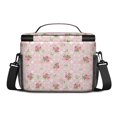 thumbnail image 3 of Lunch Box Pioneer Flower Floral Print Pattern Insulated Lunch Bag for Women Men,Medium Leakproof Lunchbox Cooler Bag Adjustable Strap,10 X 6.7 X 8 Inches, 3 of 6