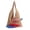 Khaki, variant on Bohemia Crochet Summer Beach Bag Women Macrame Underarm Shoulder Bags Fish Crossbody Purse Top-handle Tote Hobo Handbag