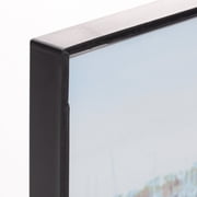 Snap 4x6 Picture Frame - Front Loading Wall or Tabletop Photo Frame Set of 12, Black