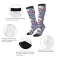 thumbnail image 5 of Haiem happy Skull rose Socks, Funny Novelty Crazy Design Cotton Socks Sports Socks Knee High Socks For Men, Women,1Pairs - Gift For Working Friends, 5 of 8