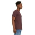 thumbnail image 4 of CN 3301 UNISEX SUEDED TEE (HEATHER MAROON 2XL), 4 of 4