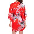 thumbnail image 4 of LSLJS Cardigan Imprimé Ample pour Femmes Ceinture Peignoir Court, Robes Cadeaux pour Femmes, 4 of 4