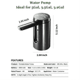 thumbnail image 4 of Automatic Touch Control Water Pump, Only for 5 Gallon,4.8, 3.5, 3.2Gal, Portable Foldable Helical Faucet,Camping,Home, 4 of 6