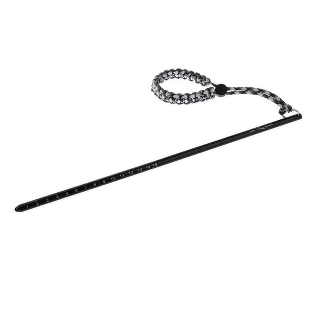 Bastón de buceo de aluminio de 340 mm/13\\\'\\\' para buceo submarino Negro