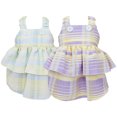 thumbnail image 3 of CSChome Robe pour Animaux Ourlet Superposé Confortable à Carreaux Doux Lavable Accessoire Photo Polyester Fournitures Ourlet Superposé, 3 of 7