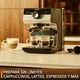 thumbnail image 4 of Cafetera Espresso Krups Authentic+ Negra con Sistema Thermoblock y Espumador de Leche, 4 of 7