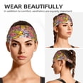thumbnail image 6 of Headbands For Women/Men, Fruit-Flavored Ice-Cream Elastic Soft Sweat Band Sports Hair Bands For Women & Men'S Hair, Moisture Wicking Workout Head Bands For Running, Gym,Yoga, 6 of 8