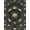 Black And Ivory, Pattern 2, variant on ODIKA 8'x10' Washable Area Rug Composition Retro Abstract Balance Crisp Contemporary Geometric for Living Room, Under Sectional, Family , Durable, Non-Slip