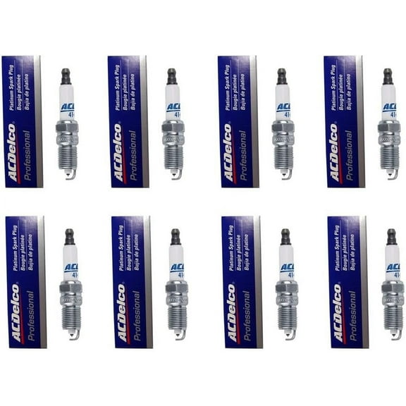ACDelco 41-962 Professional Platinum Spark Plug, (8)