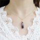 thumbnail image 5 of Collar Con Colgante De Cristal De Cuarzo Rosa, Collar De Seda Ajustable, Regalo Para Navidad, Cumpleaños, Aniversario Yuarrent AP007670-02, 5 of 6