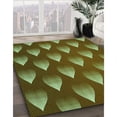 thumbnail image 2 of Ahgly Company Indoor Rectangle Patterned Green Onion Green Area Rugs, 7' x 10', 2 of 6