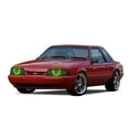 thumbnail image 6 of Flashtech RGB Multi Color LED Halo kit with RF Remote for 87-93 Ford Mustang Headlights, 6 of 7