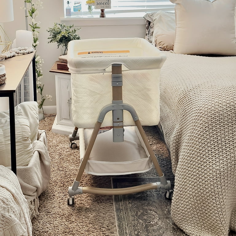 HARPPA Baby Bassinet Bedside Sleeper - 3-in-1 Cradle for