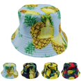 thumbnail image 2 of Coofit Chapeau Bob d'Été Réversible en Coton à Motif de Fruits, Chapeau de Soleil Mode, Casquette Bob pour Voyage, 2 of 10