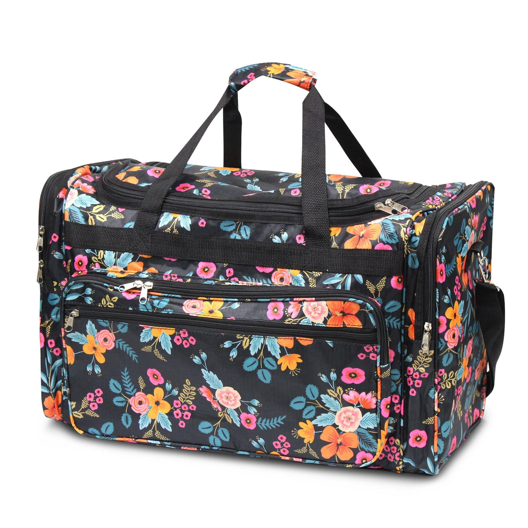 Zodaca Designed Travel Duffel Weekend Shoulder Luggage Bag Sports Gym ...