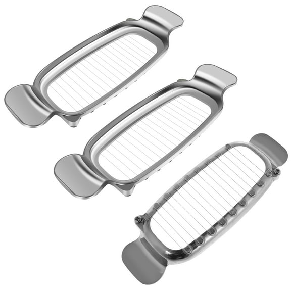 3 Pcs Cheese Slicer Stainless Steel Butter Slicer Rustproof Cheese Cutter Multipurpose Butter Cutter for Cutting Cheese Butter Eggs Fruit and Other Softer Solid Food