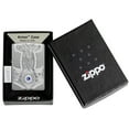 thumbnail image 4 of Zippo Armor Medieval High Polish Chrome Pocket Lighter, 4 of 6