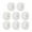 White, variant on erfcxs 8PCS Reusable Laundry Balls Laundry Scrubbing Balls For Washing Machine Silicone Steamer Dryer Balls Washer Balls Washing Ball