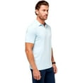 thumbnail image 3 of NEW Men's Travis Mathew The Heater Polo Heather Dream Blue Medium, 3 of 4