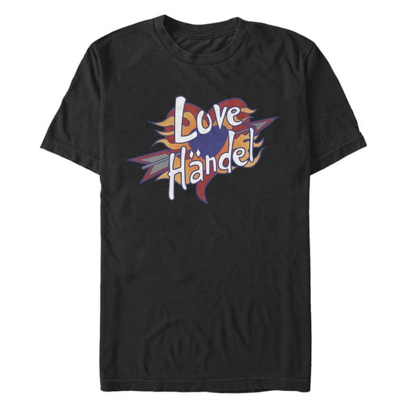 Men's Phineas and Ferb Phineas and Ferb Love Handel Band Logo Graphic T-Shirt
