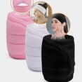 thumbnail image 2 of MasteelfCA 4 Pcs Bandeaux de Yoga pour Femmes (Noir + Gris + Blanc + Rose), 2 of 8