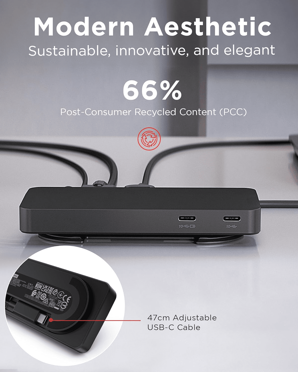 Lenovo USB-C Dual Display Travel Dock