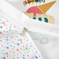thumbnail image 4 of Catabedysis Summer Fun Bedding,Ice Cream Truck Print Duvet Cover Full For Boys,Multicolor,Colorful Stars Reversible,3 Pieces,1 Duvet Cover and 2 Pillowcases, 4 of 6