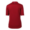 thumbnail image 3 of Women's Cutter & Buck Red Washington Commanders Americana Virtue Eco Pique Recycled DryTec Polo, 3 of 3