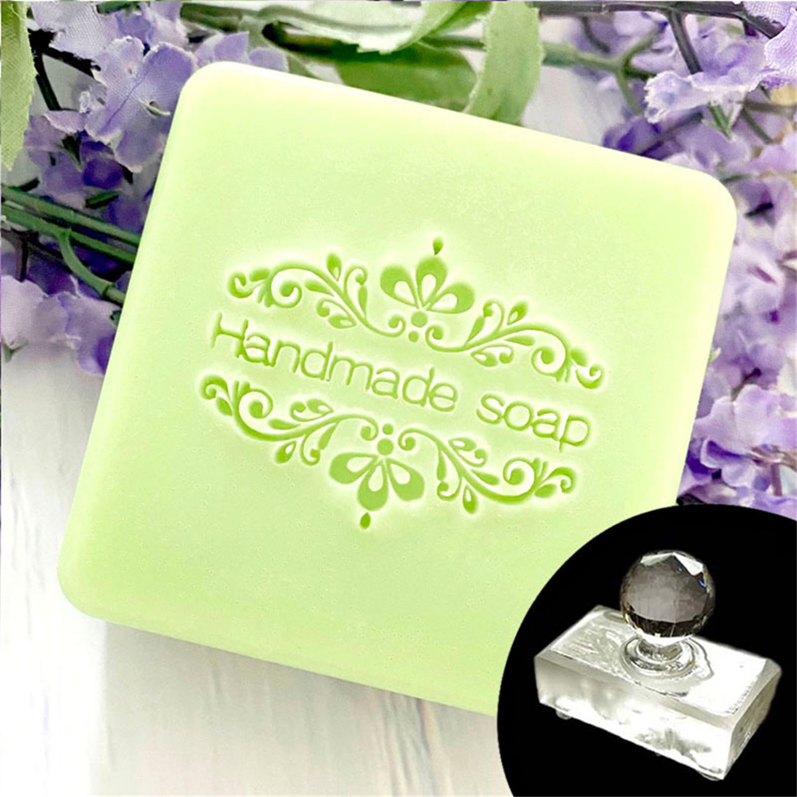 Handmade Soap Words Embossing Stamp Natural Soap Making Supplies Acrylic Chapter