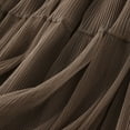 thumbnail image 2 of SWSMCLT Women's Pleated Tulle Skirt Calf Length Tulle Fall Spring Flowy Skirt A Line Summer Layered Elegant Khaki Small-Large, 2 of 4