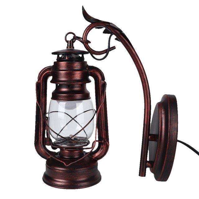Aplique de pared, farol de pared vintage, luz de pared antigua, farol montado en la pared, calidad superior
