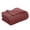 Red, variant on Plain Weave Soft Blanket Lightweight Breathable Bed Cover for Adults Kids Home Bed Sofa Travel Use