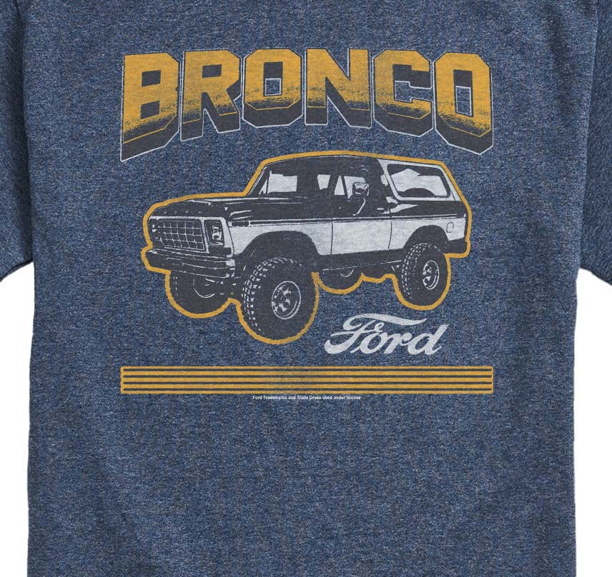 Ford - Bronco Bold Stripe - Men's Short Sleeve T-Shirt
