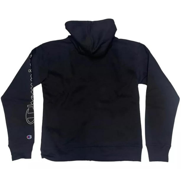Champion sueter negro de mujer hotsell