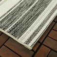 thumbnail image 4 of Balta Alexie Coastal Stripes Indoor/ Outdoor Area Rug Grey 7'10" x 10' 8' x 10' Taupe, Ivory, Cream, 4 of 5